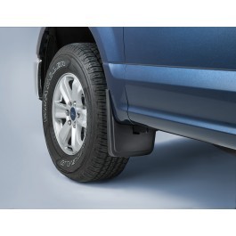 F-150® 2015-2020 Molded Carbon Black Splash Guard Mud Protector Flaps Front Pair