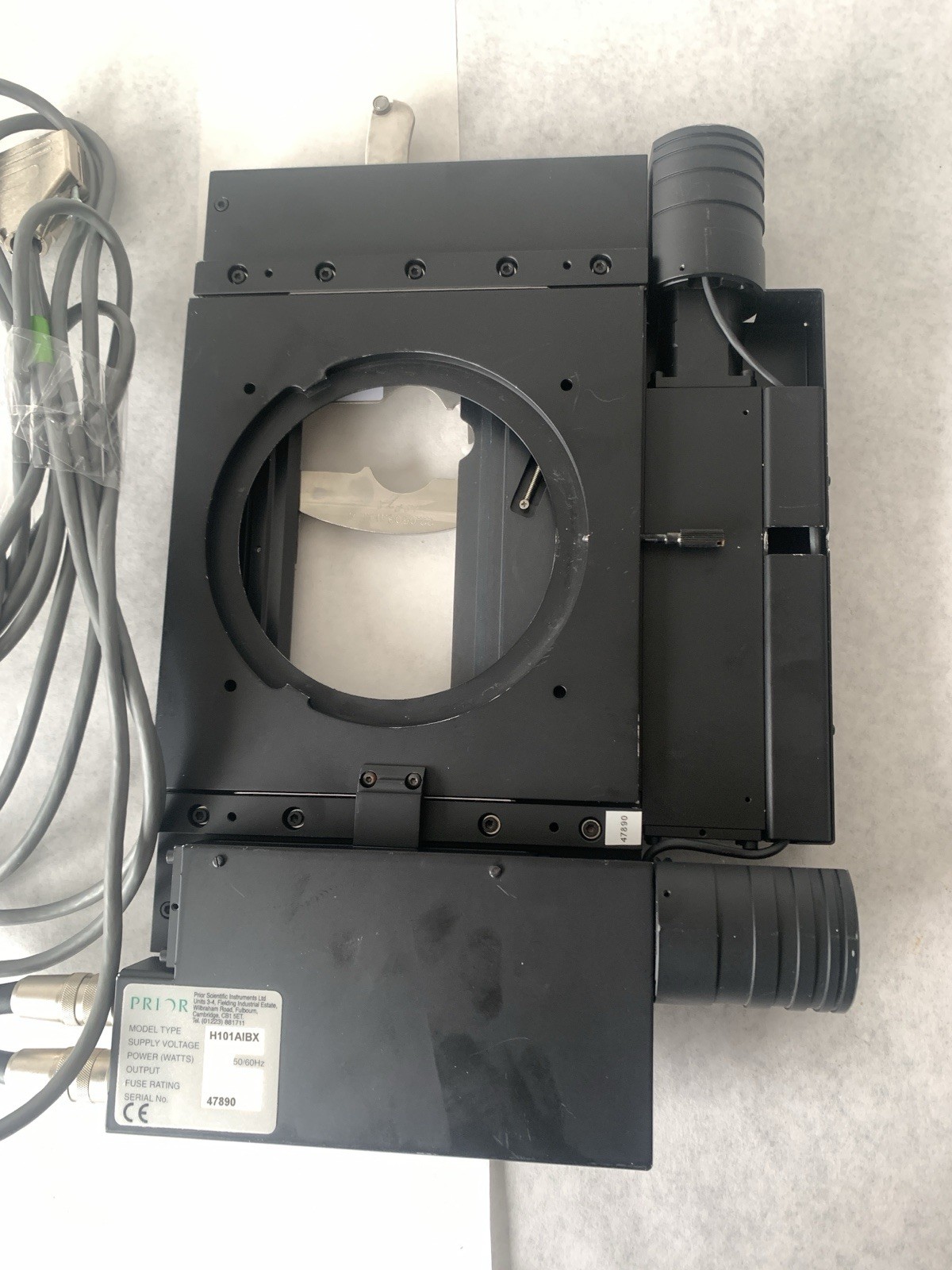 Prior Scientific H101AIBX Motorized XY Stage for Olympus Upright BX Microscopes