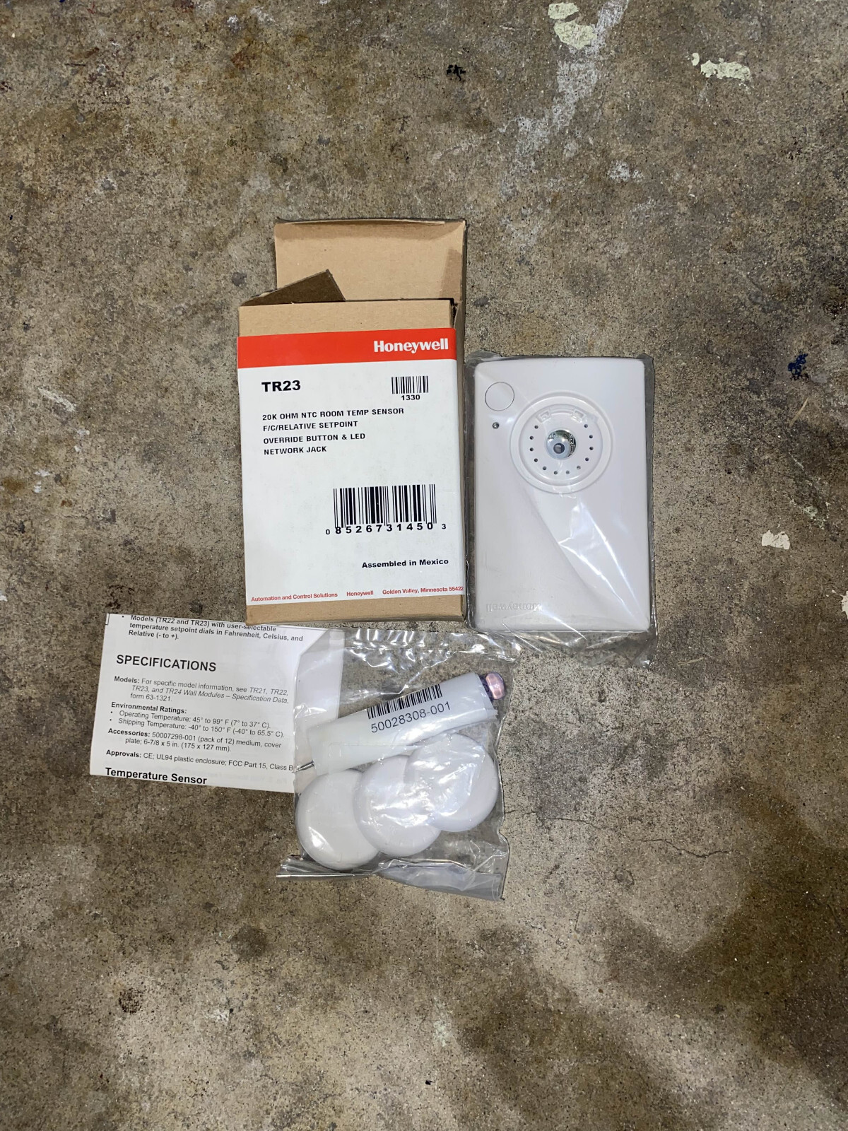 (BRAND NEW) Honeywell Non Linear Thermostat TR23