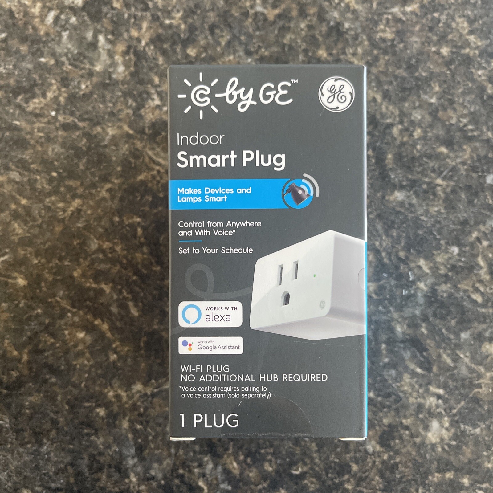 C by GE - Smart Plug with Smart Bridge - Alexa Google Home  Bluetooth/WiFi light
