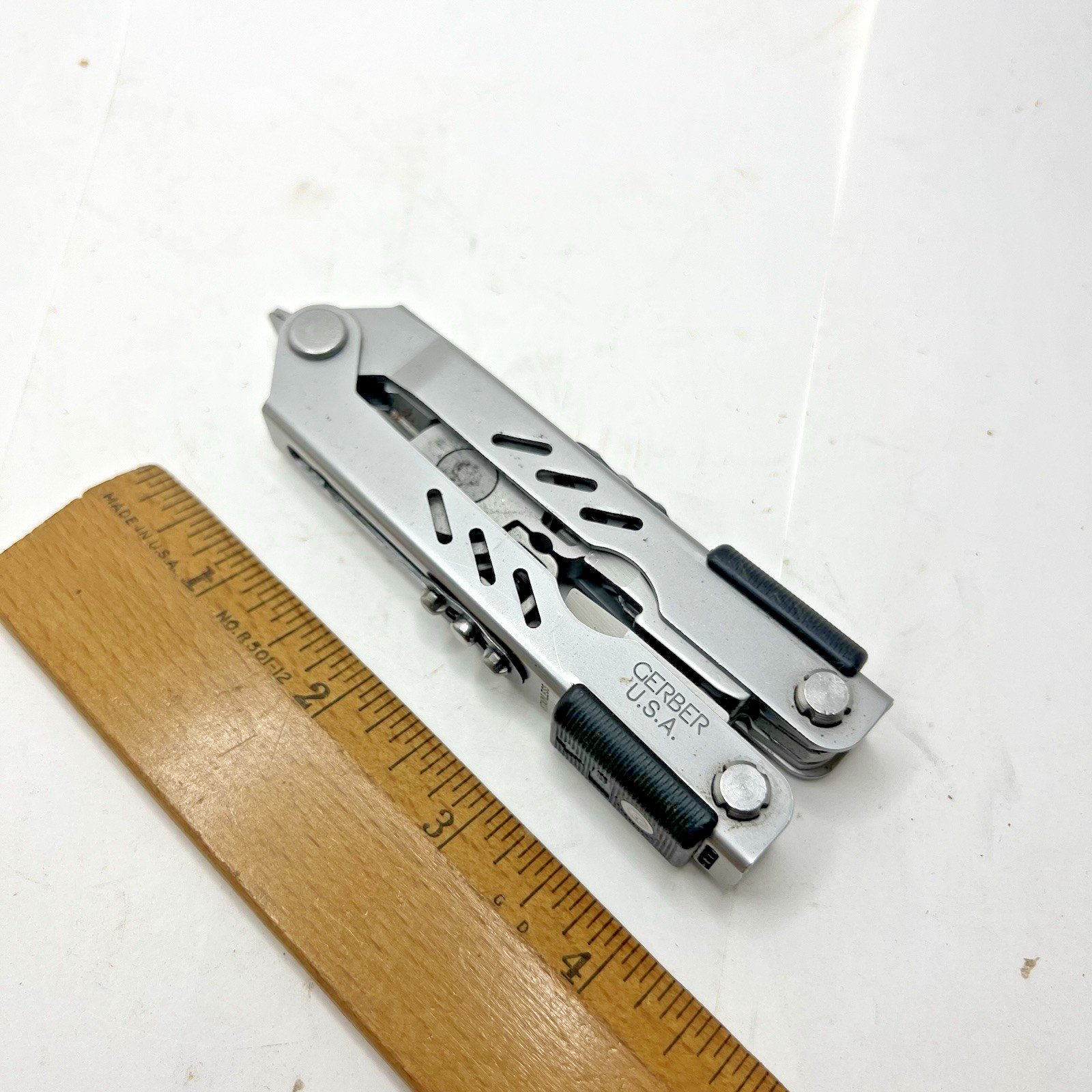 Vintage Gerber Bluntnose Multi-Tool Pliers Stainless Steel Made in USA