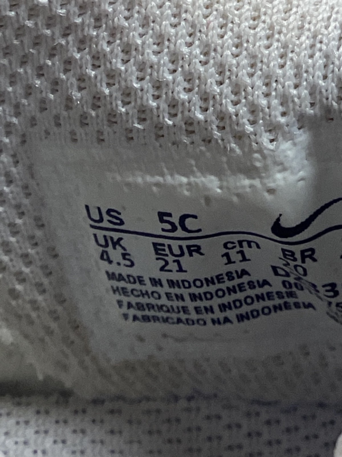 Nike Air Max 1 Easy On ‘ Toddler Size 5c