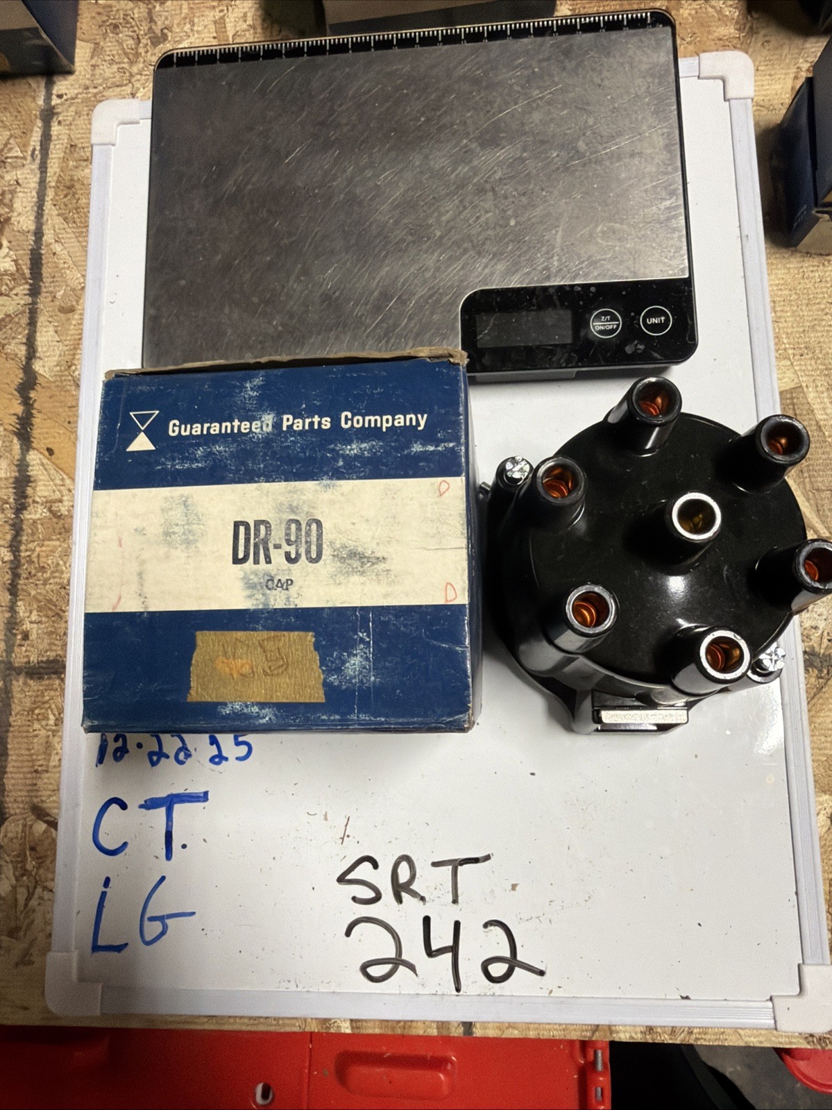 Guaranteed Parts Distributor Cap DR-90, Vintage Nos Made In The USA