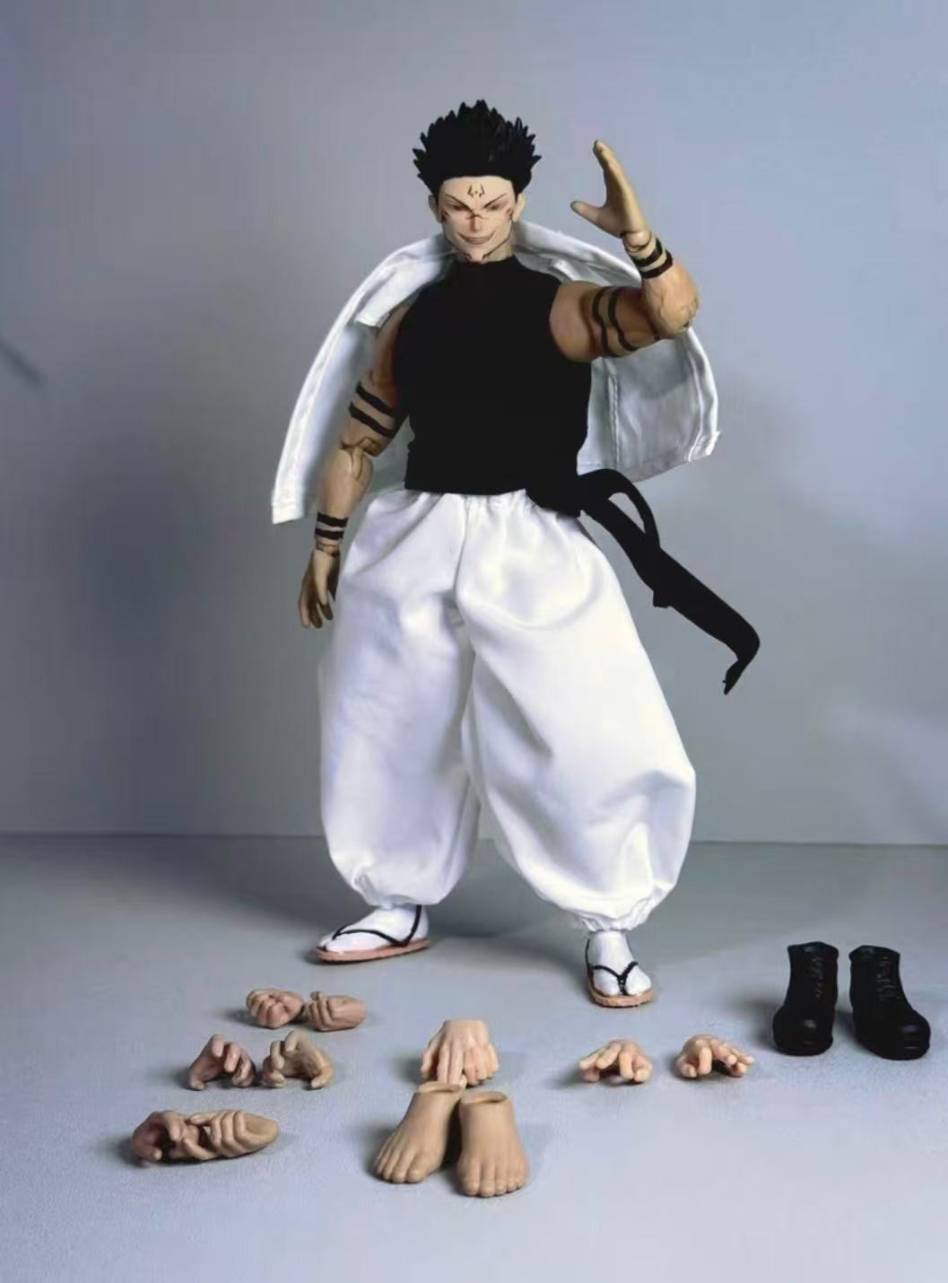 custom DIY  1/12 Fushiguro Megumi Jujutsu Kaisen Action Figure
