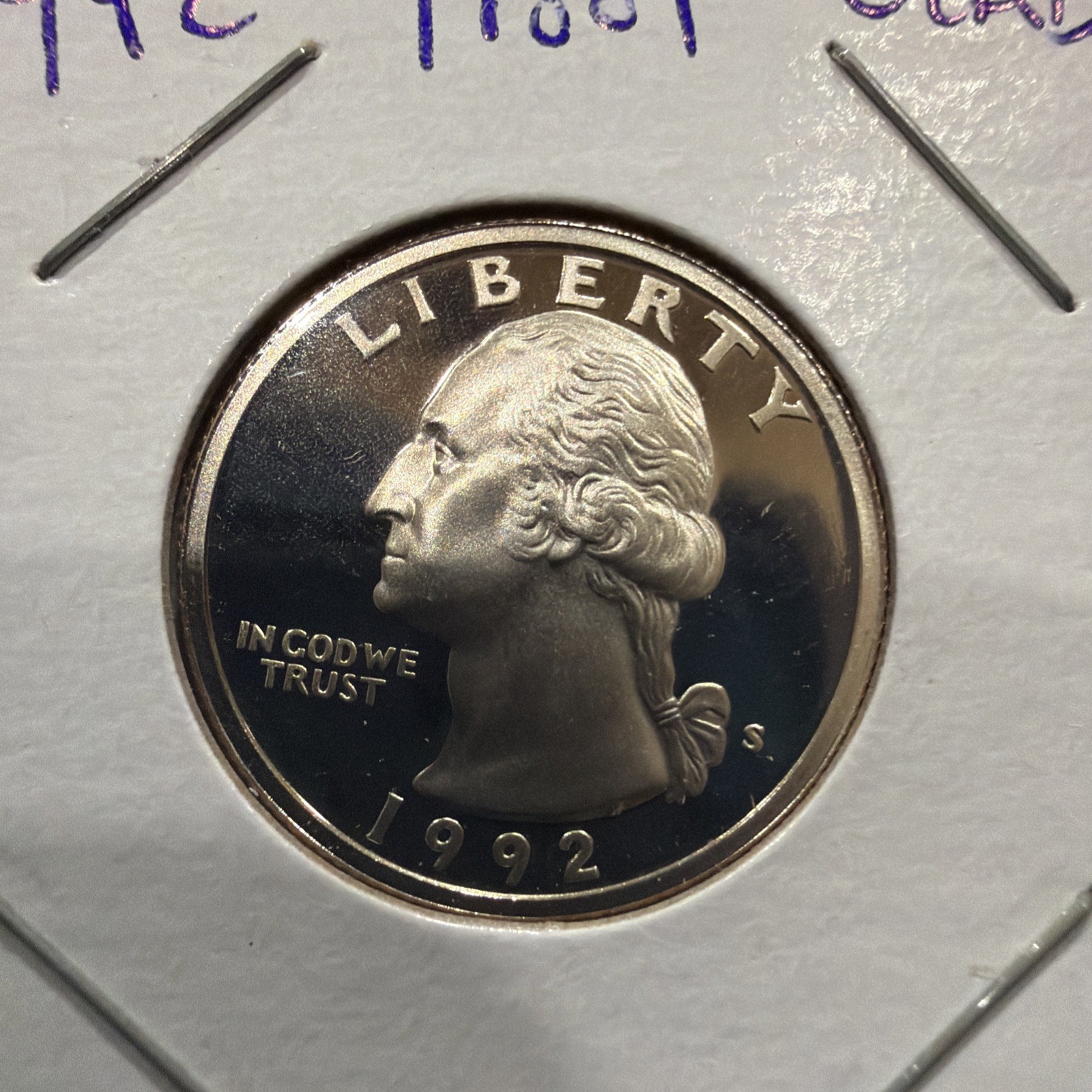 1992-S Proof Quarter DCAM