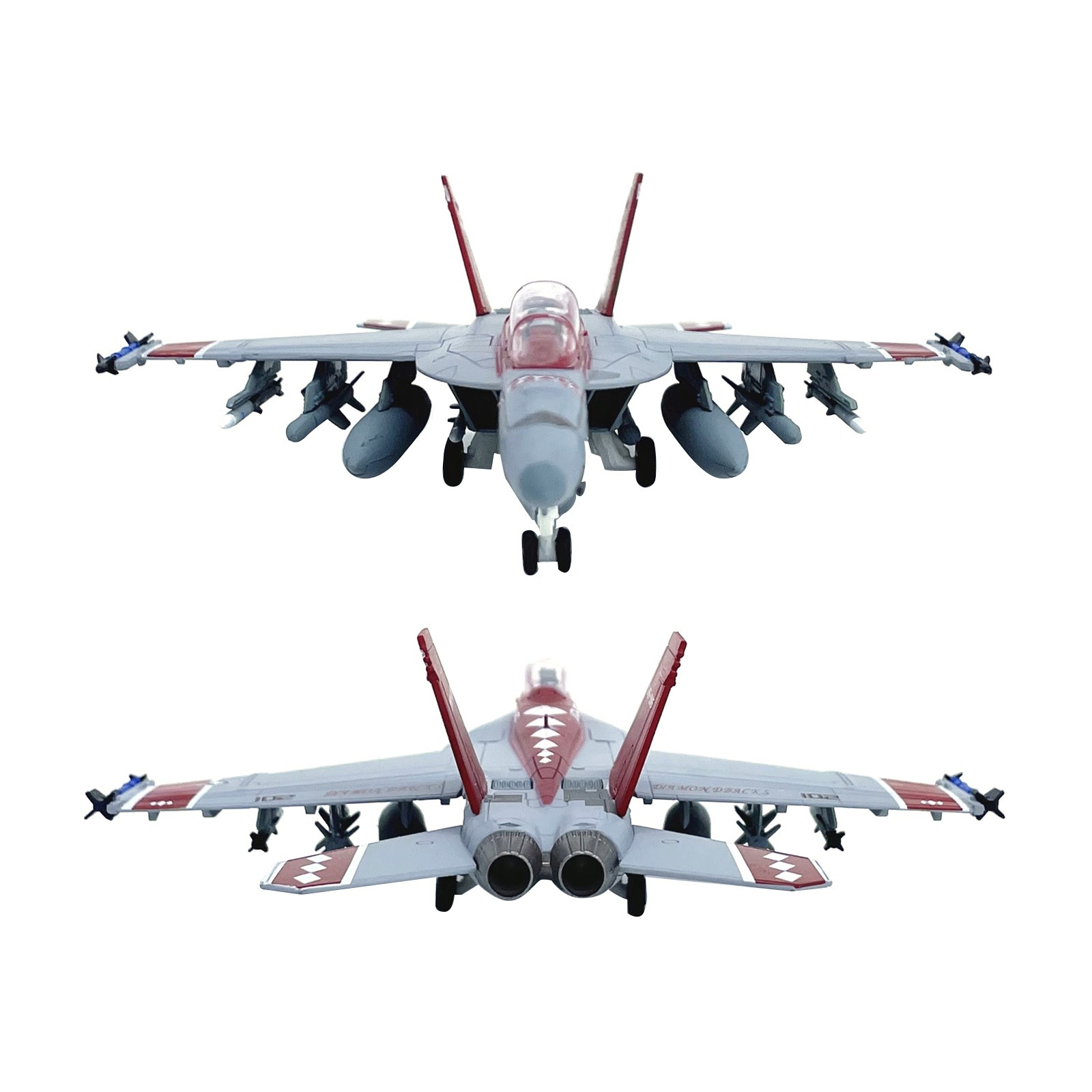 F/A-18 Super Hornet Strike Fighter VFA-102 Diamondbacks Model Plane