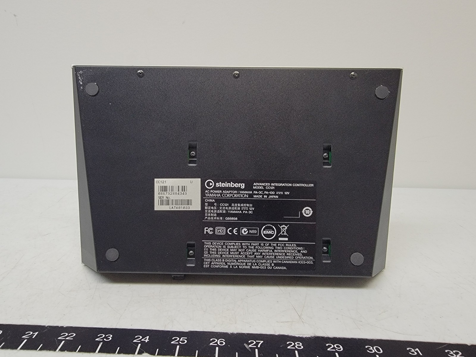 Steinberg CC121 USB Controller Advanced Integration Controller