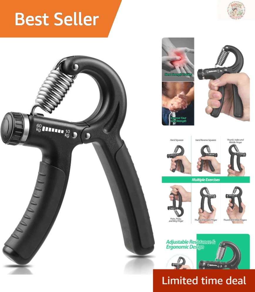 Lightweight & Portable Grip Strength Trainer - Ideal for Home or Office Workouts