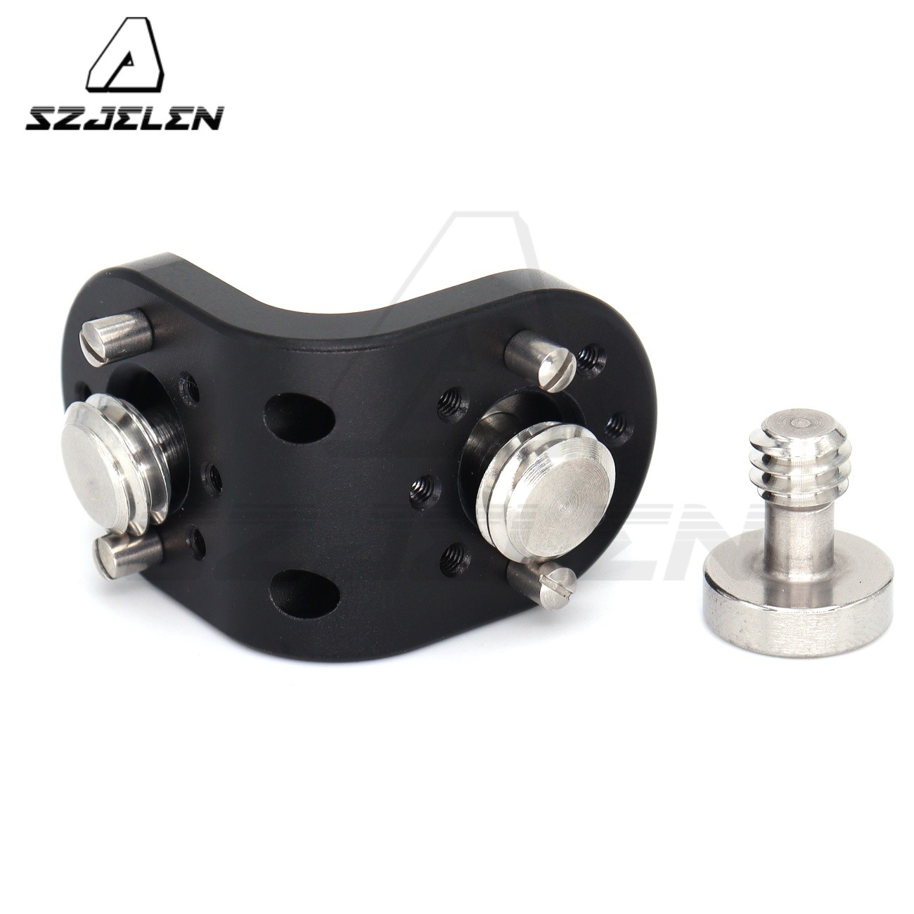 Right Angle Plate Monitor Camera Mounting Bracket With 1/4"3/8“ for ARRI Camera