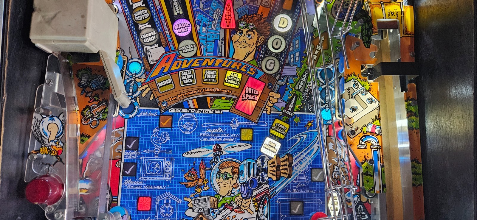 JUNK YARD Pinball Machine - Williams 1996 - 2816