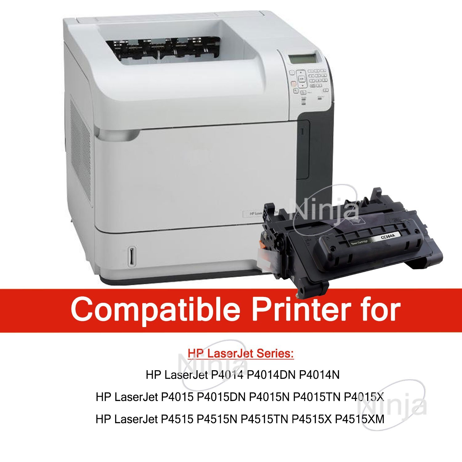 3PK High Yield CC364A 64A Toner Cartridges For HP LaserJet P4015dn P4015n P4515x