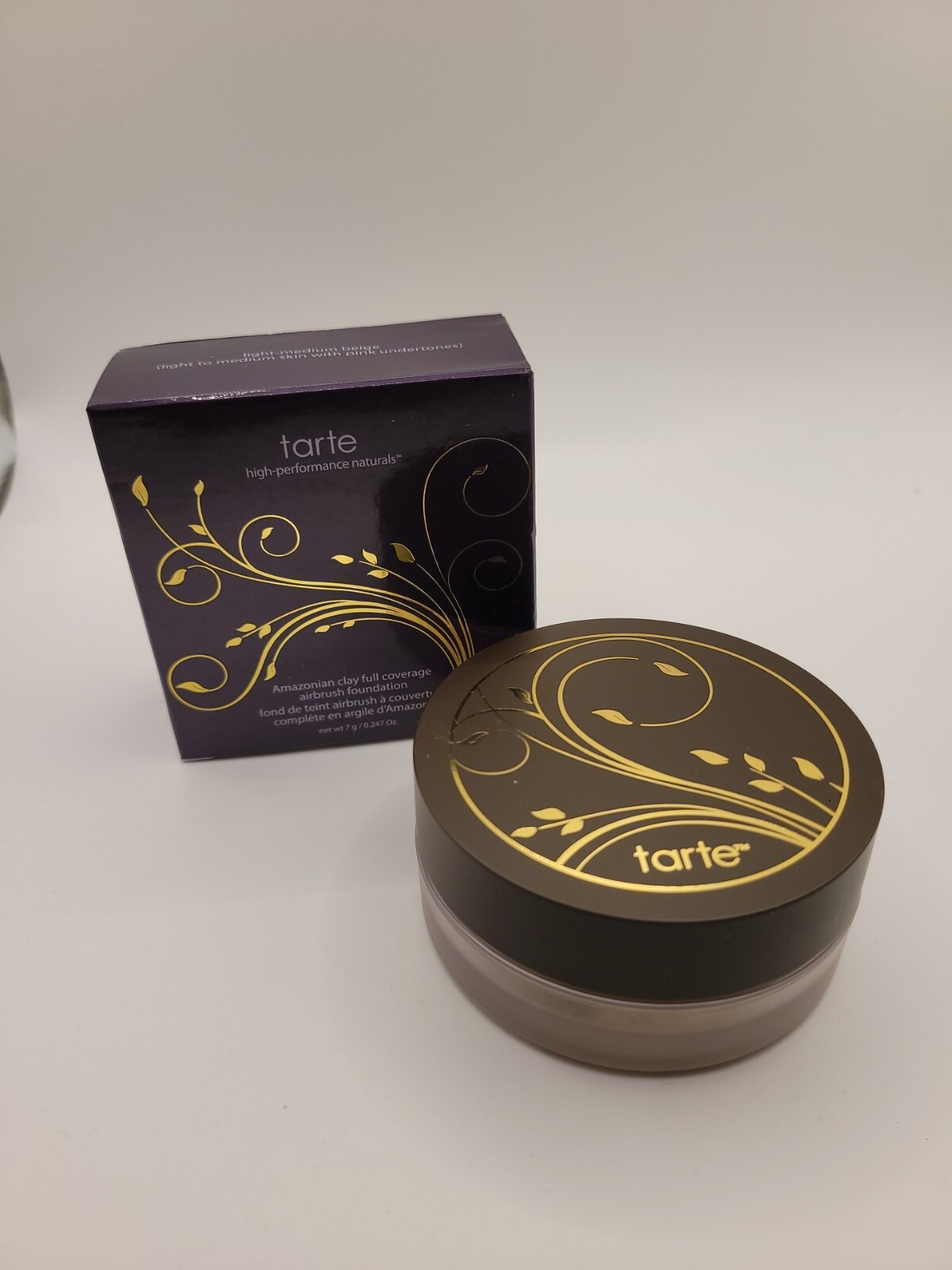Tarte Amazonian Clay Full Coverage Airbrush Foundation - LIGHT MEDIUM BEIGE 7g