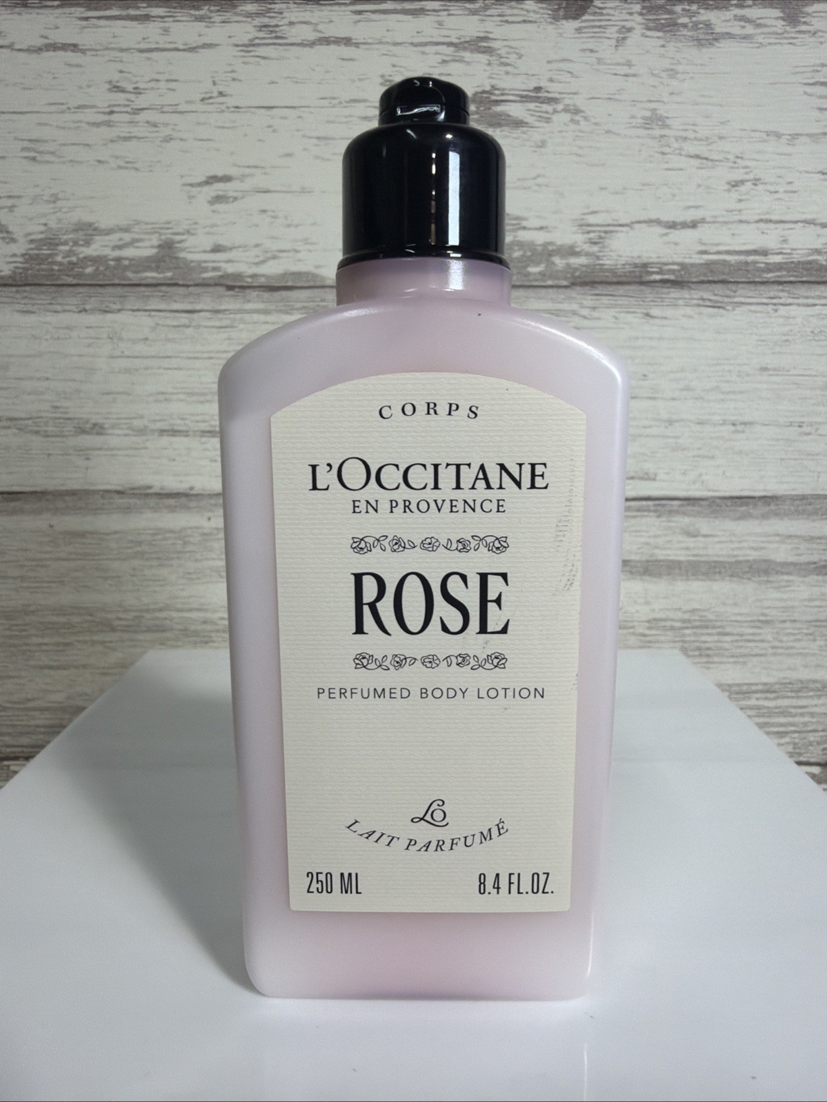 L'OCCITANE Rose Perfumed Body Milk 250 ml 8.4 oz moisturizing New
