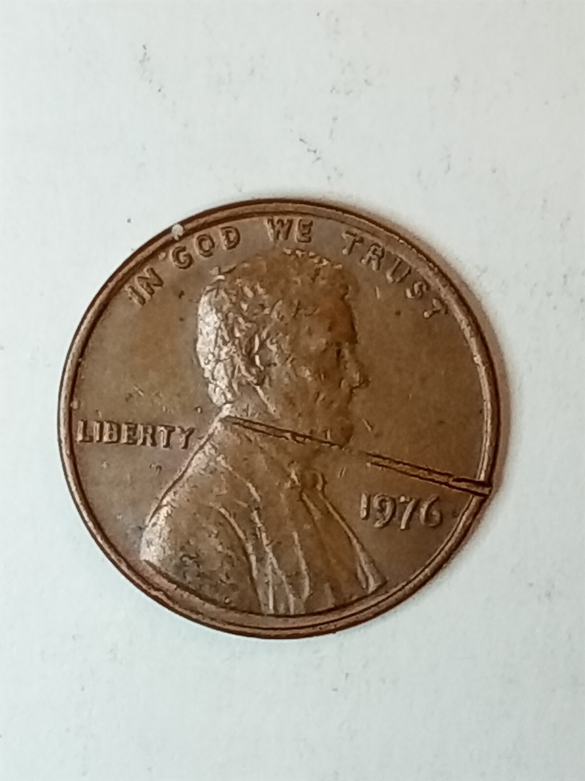 1976 Lincoln 1ct Strike through