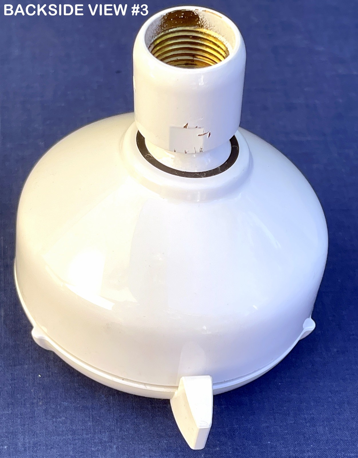 NOS ✅ ONDINE 25101WW InTouch Rainmaker Multi Function White Shower Head, Spa New