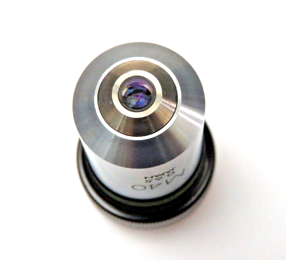 Olympus Tokyo Microscope Objective 418143 M40 0.65 Japan # 418143