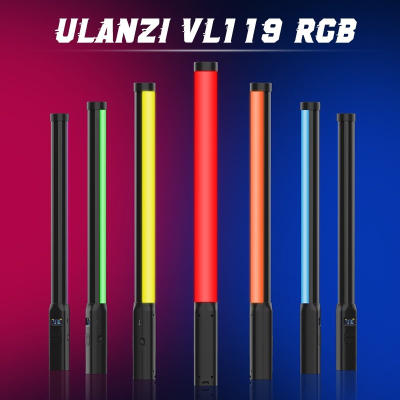 Handheld RGB Colorful Light Wand Photography Video VLOG Studio Lamp CRI 95+ VL11