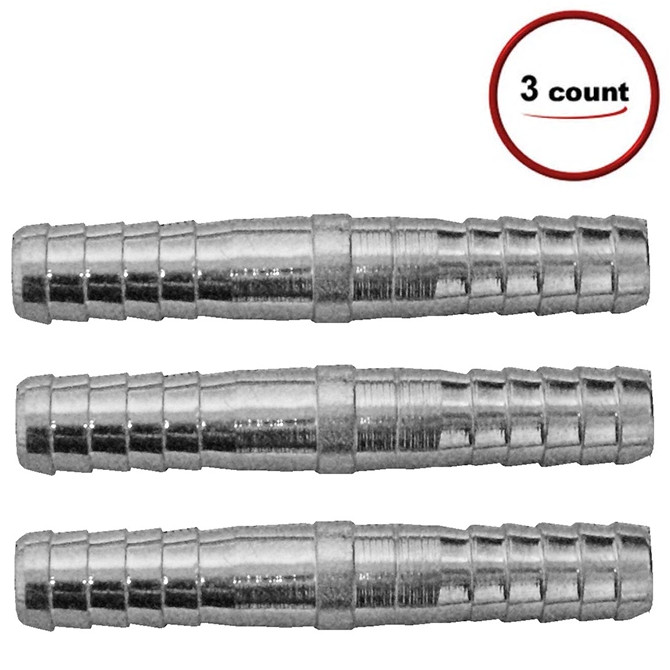 Stainless Steel Barb Hose Splicer 3/8" 3/CT