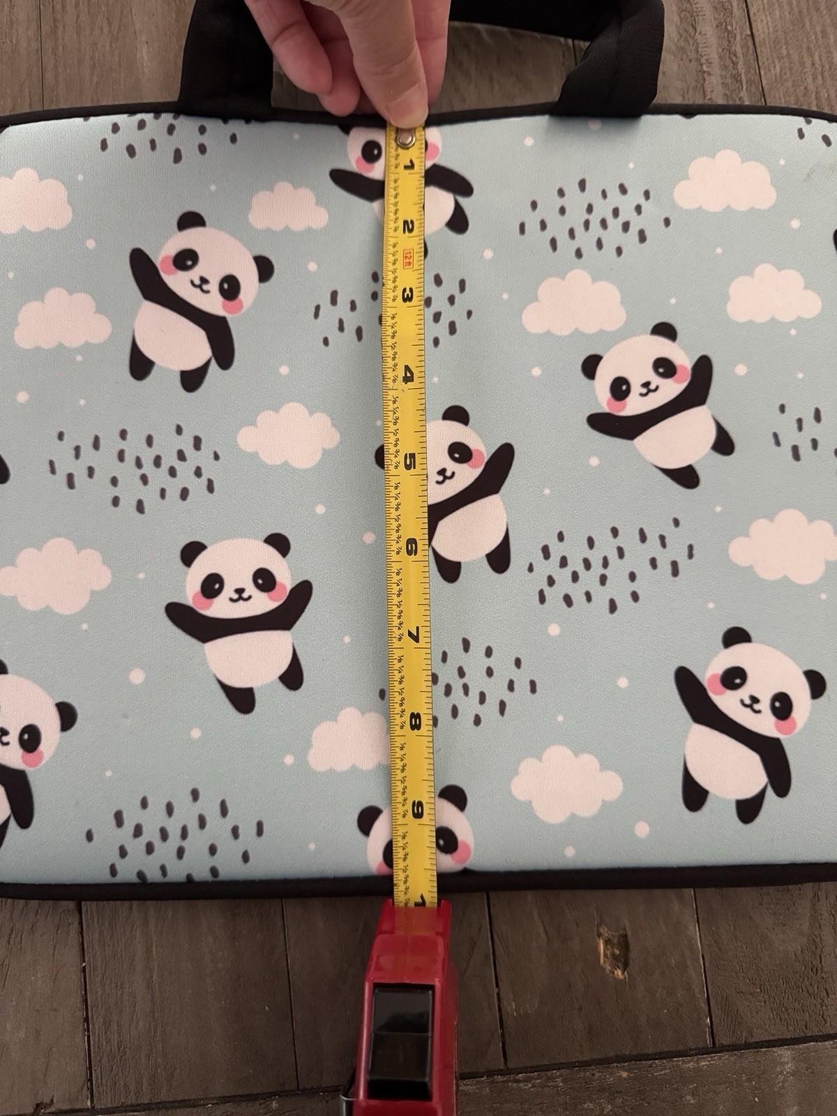 Panda Print Laptop Sleeve