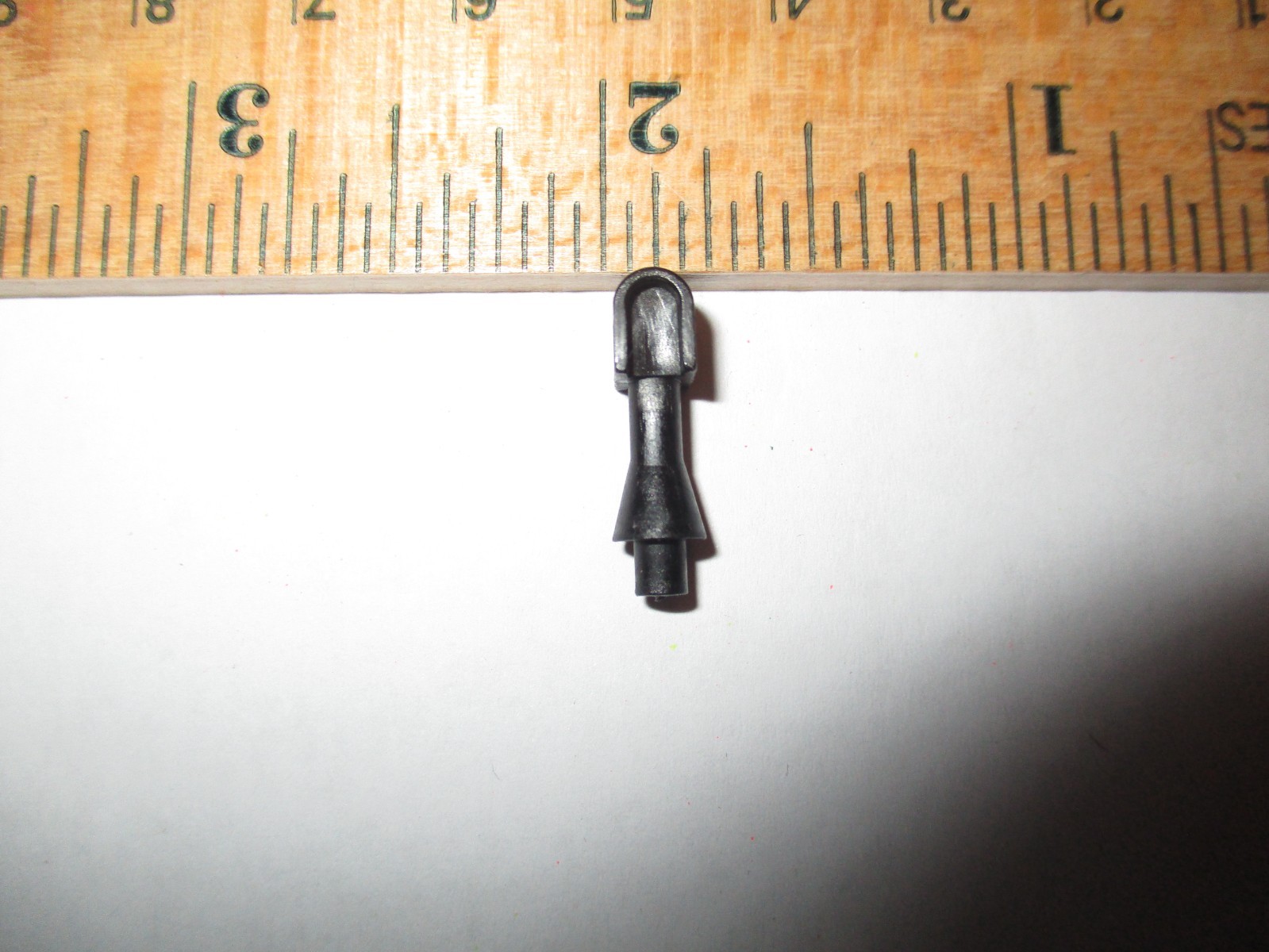 MARX SMOKESTACK FOR Wc PASSANGER CARS & BAYWINDOW CABOOSE REPRO BLACK PLASTIC