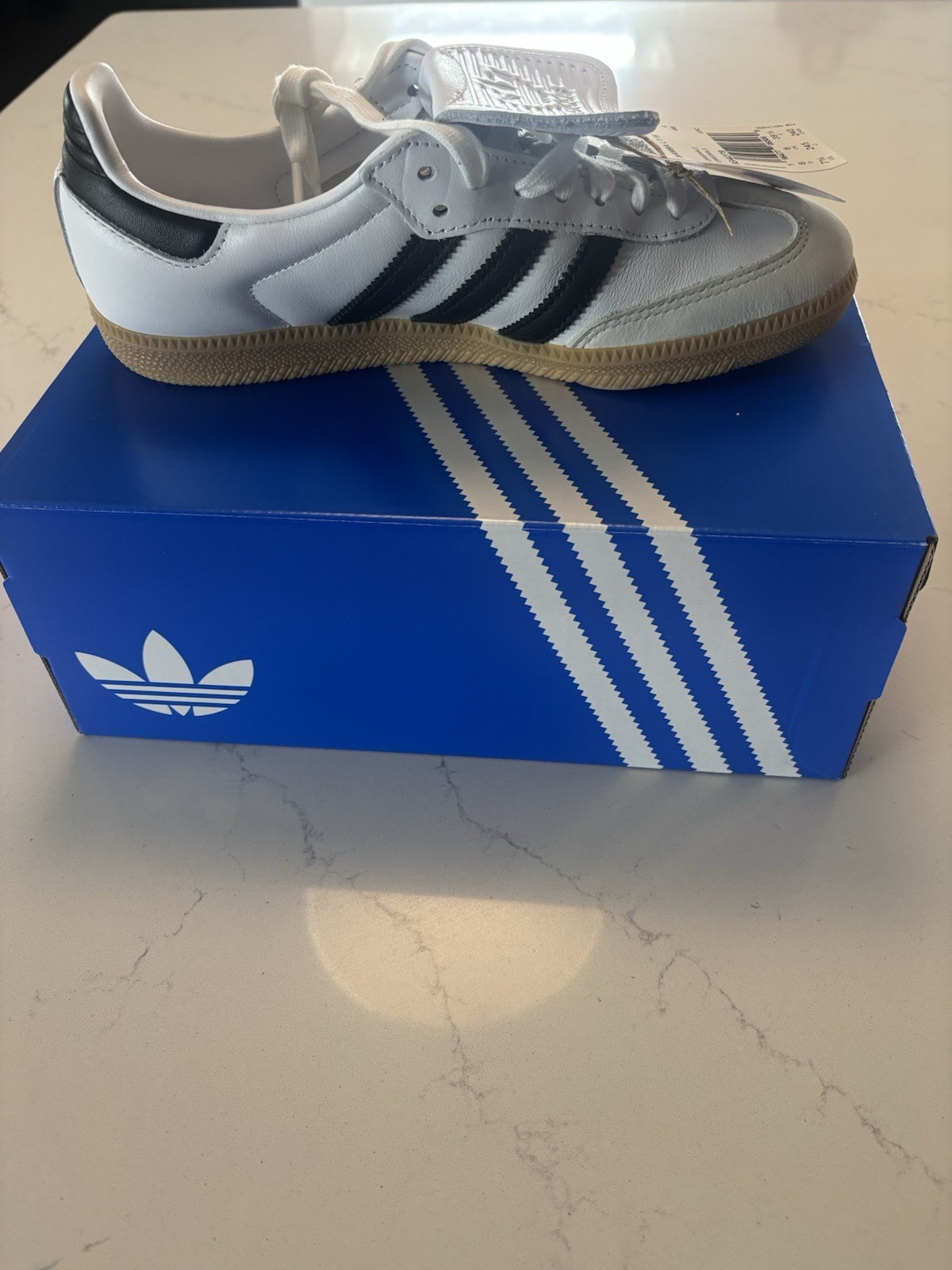 Adidas Originals Samba LT Women’s Long Tongue Cloud White 7.5