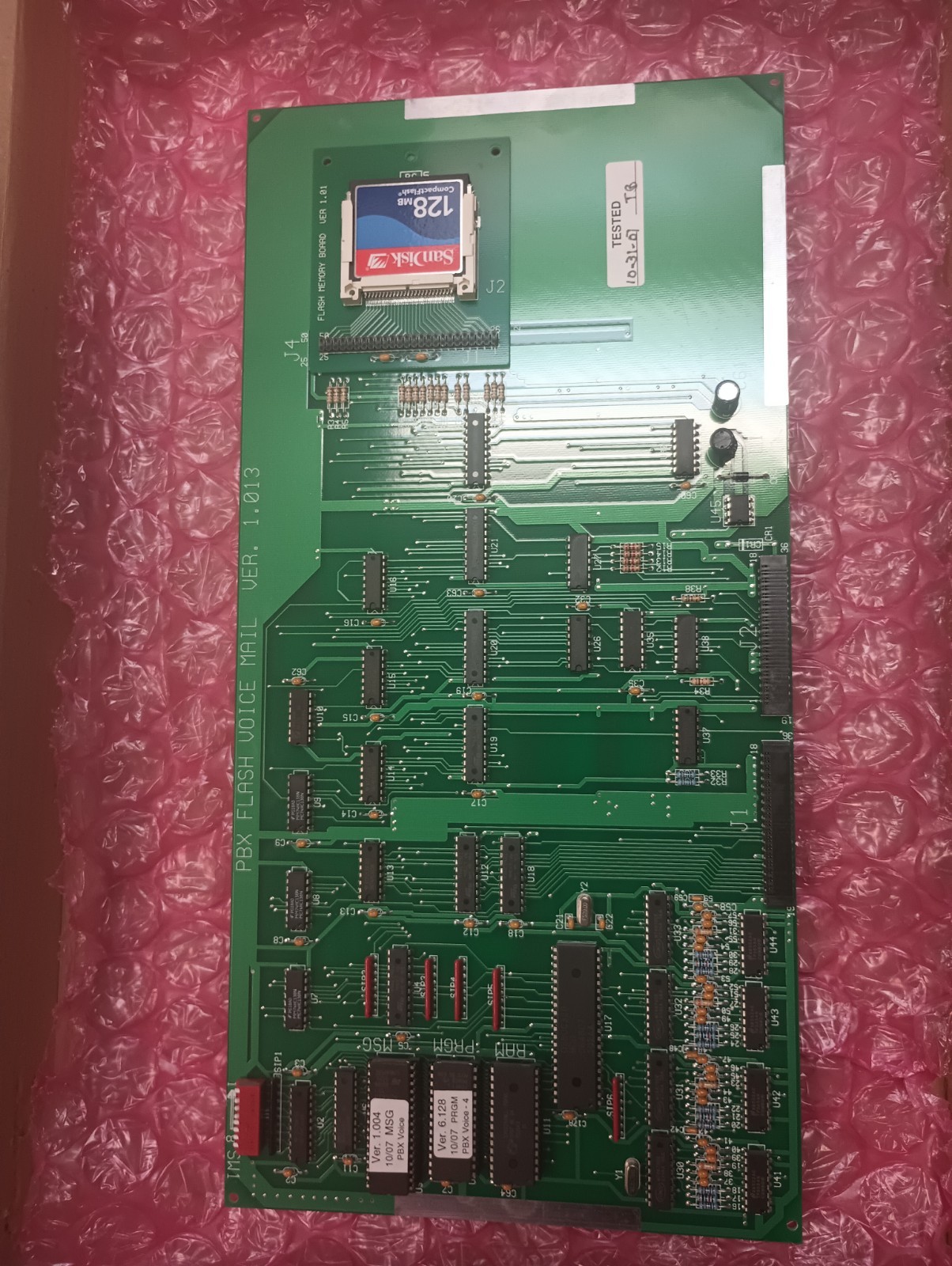Phonesuite PBX Flash Voice Mail Ver 1.013 Card