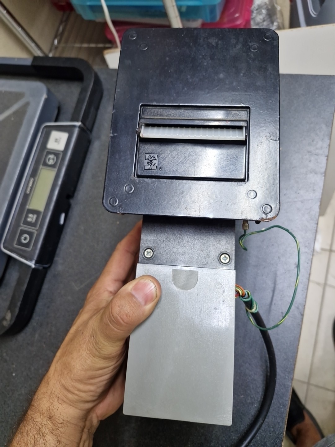Working MARS Series 2000 Dollar Bill Acceptor from and 80s Arcade machine