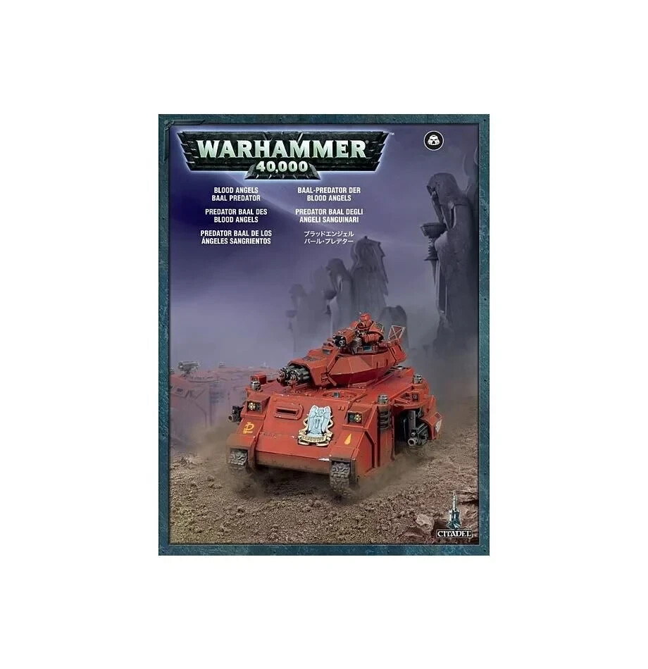 Blood Angels Baal Predator Warhammer 40K