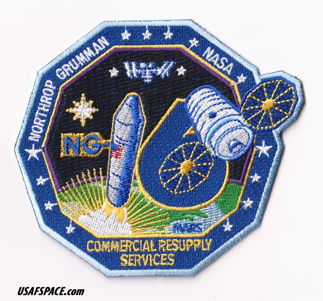 Authentic CYGNUS NG-16 NORTHROP GRUMMAN NASA ISS RESUPLY SERVICES Mission PATCH