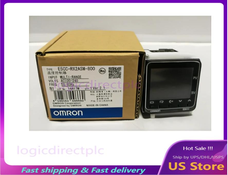 NEW Omron Temperature Controller E5CC-RX2ASM-800 100-240 VAC US Free TAX