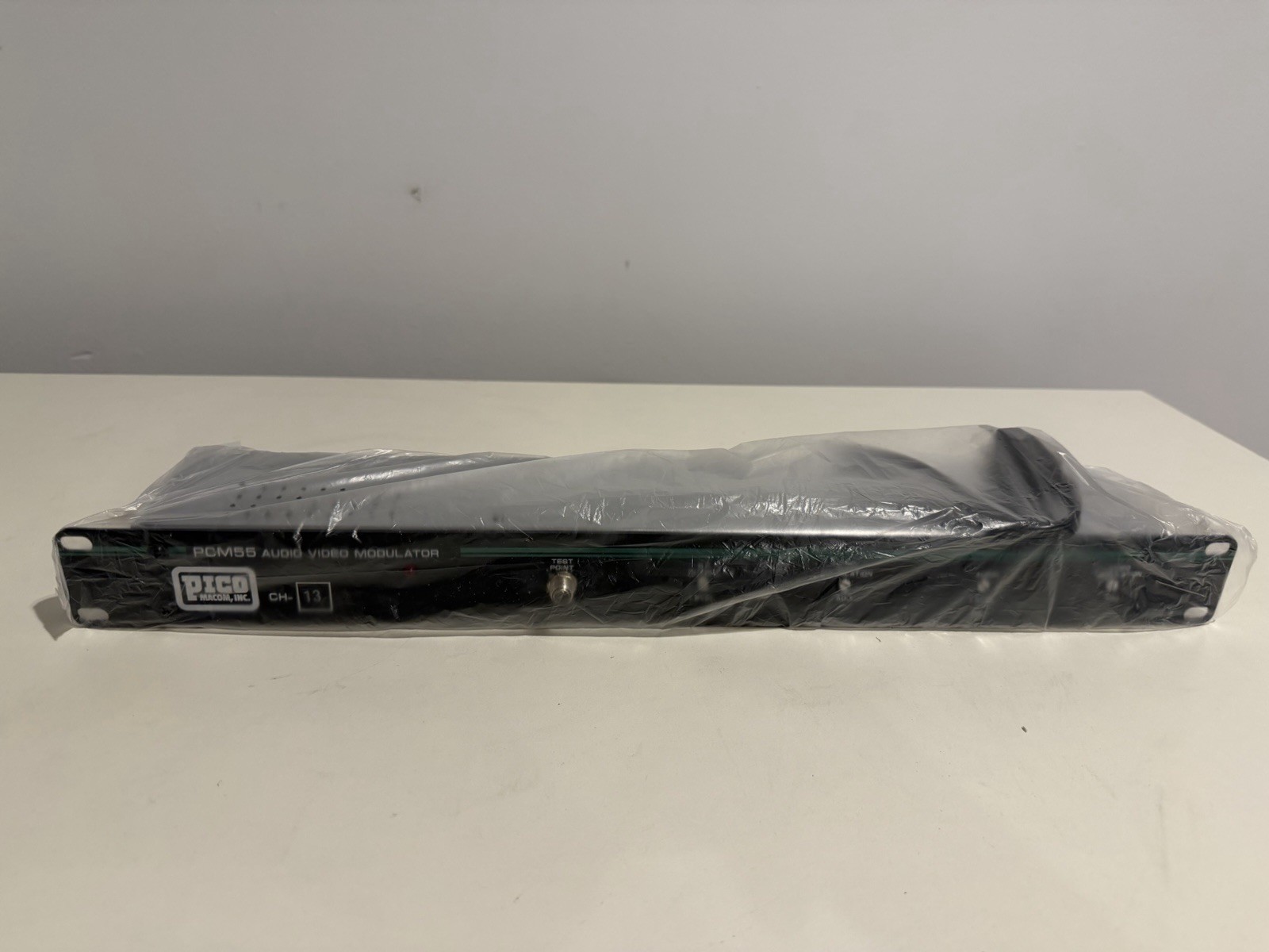 Pico Macom PCM55 Channel 13 Audio Video Modulator CATV Rack Mount Open Box NOS