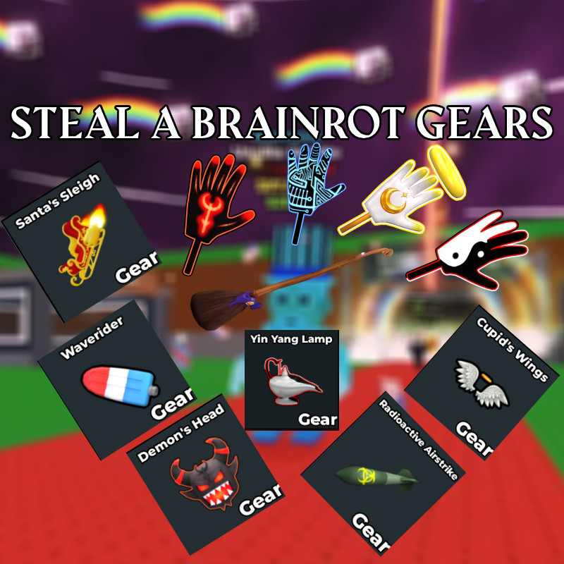 🍀Gears Cheapest Steal a brainrot – Steal a Brainrot - roblox⚡Fast Delivery