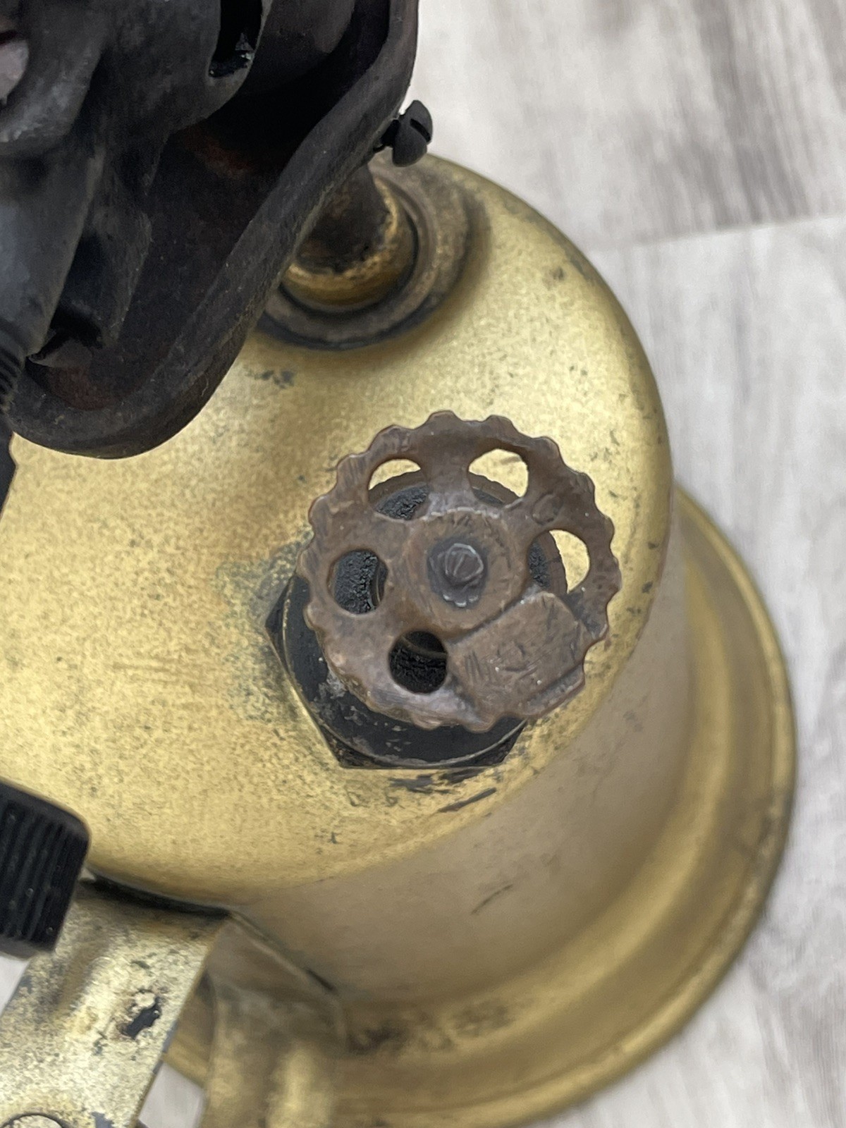 Vintage Brass Gasoline Blow Torch