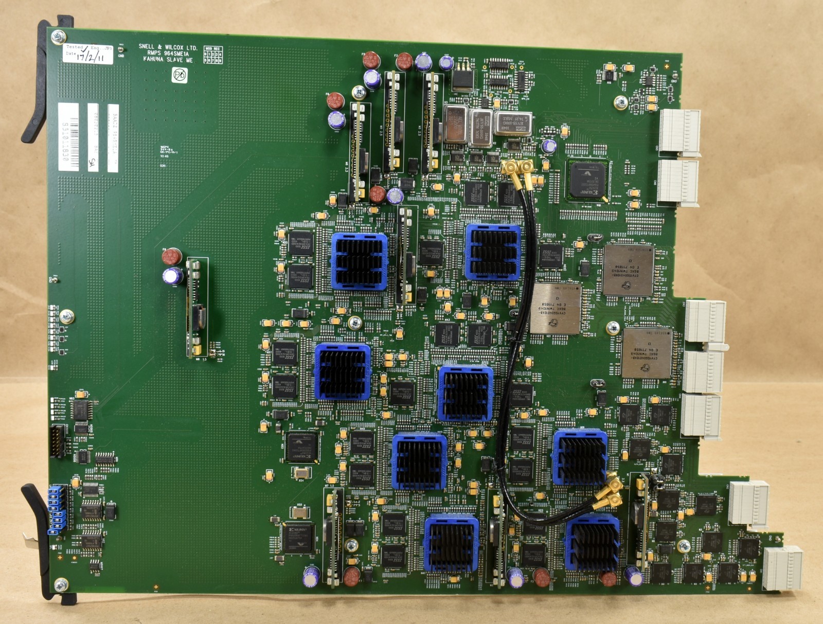 SNELL & WILCOX  Kahuna Slave  ME , RMPS 964SME1A ,  Production Switcher Board