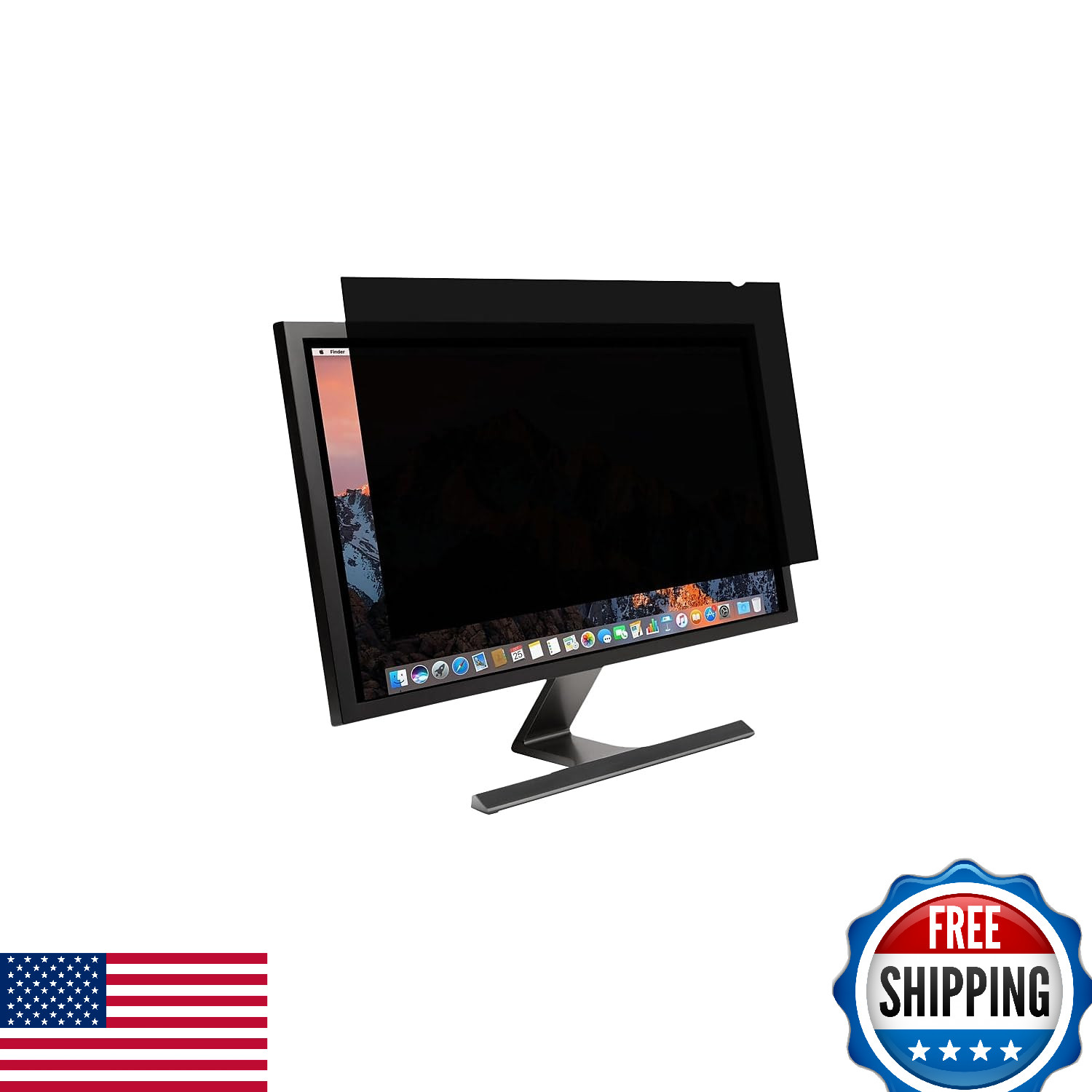 Kensington FP215W 21.5" 16:9 Widescreen Monitor Privacy Screen Anti-Glare