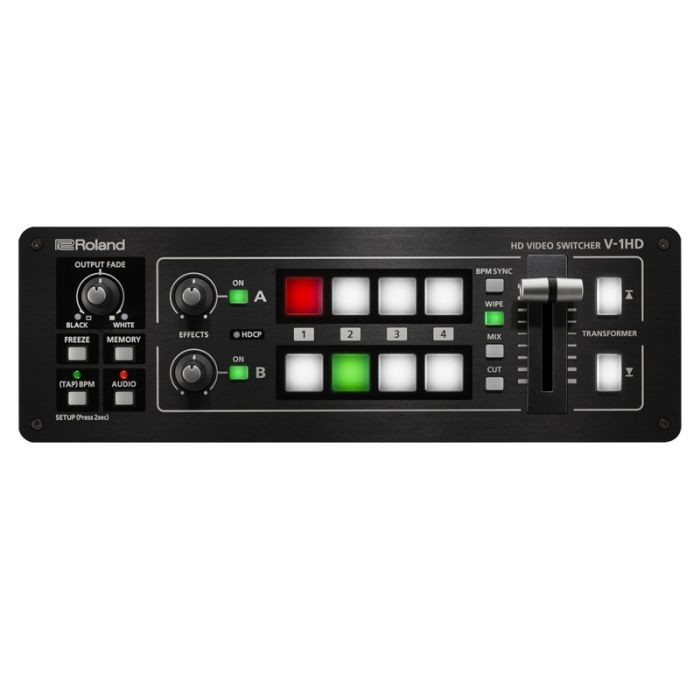 Roland V1-HD Video Mixer: Seamlessly Connect and Switch Devices with Ease