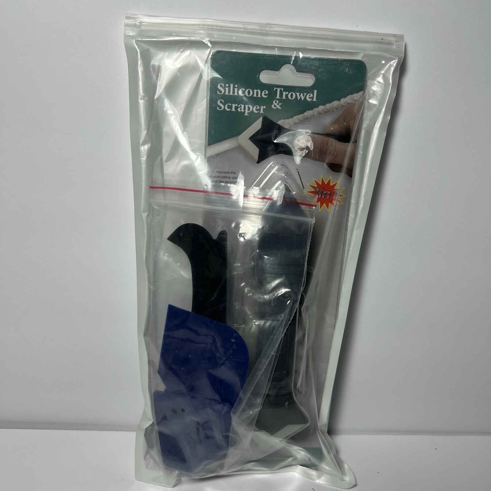 Silicone Caulking Tools-3 in 1 Sealant Finishing Tool Grout Remove Scraper