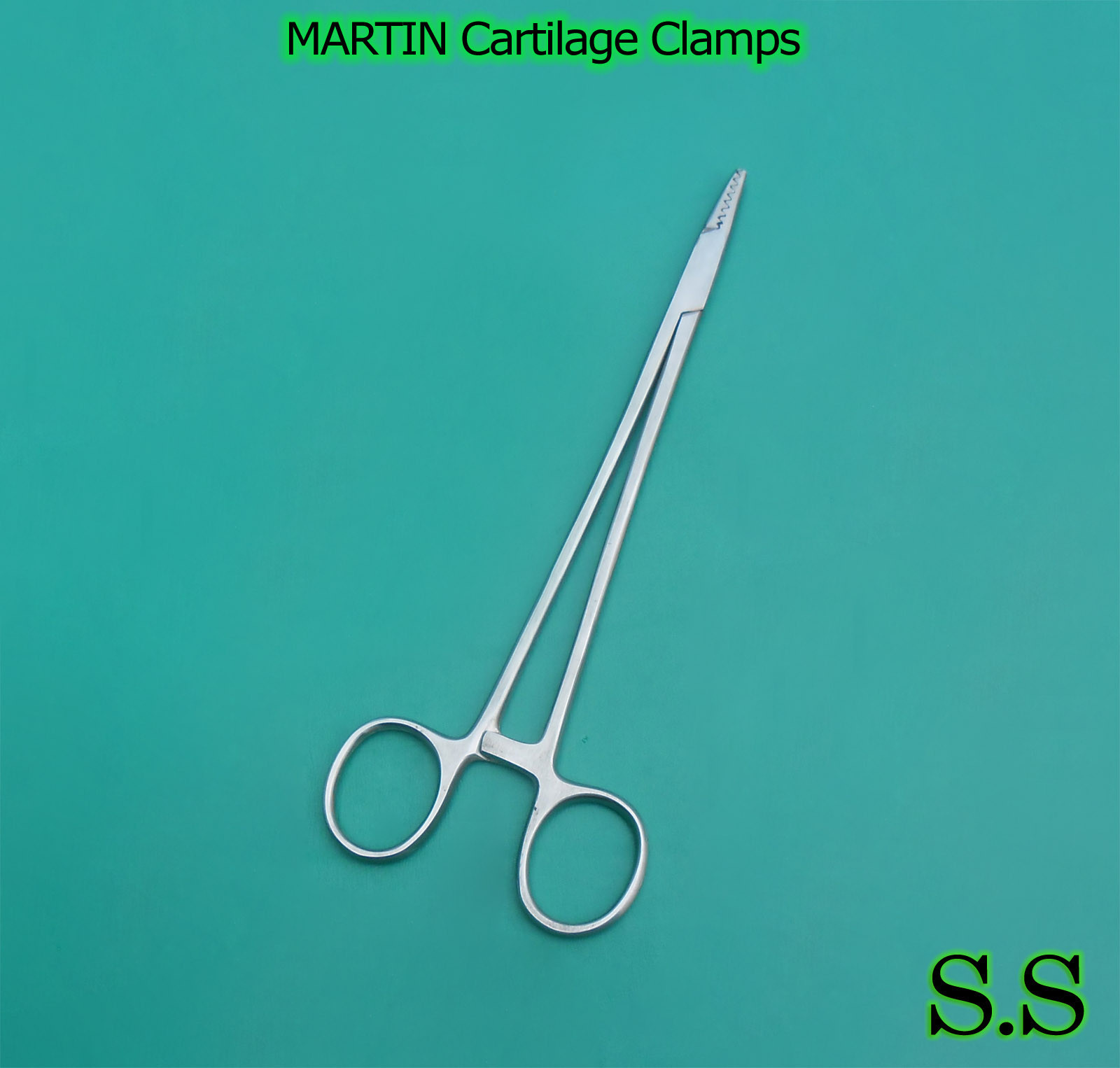 MARTIN Cartilage Clamps 8" Surgical Instruments (New)