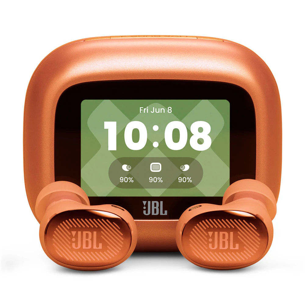 JBL Live Buds 4 True Wireless Noise Cancelling Earbuds Orange JBLLIVEBUDS4ORG