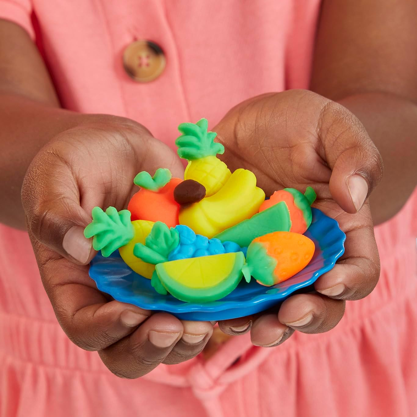 Play-Doh Kitchen Creations Busy Chef'S Restaurant Playset, 2-Sided Play Kitchen