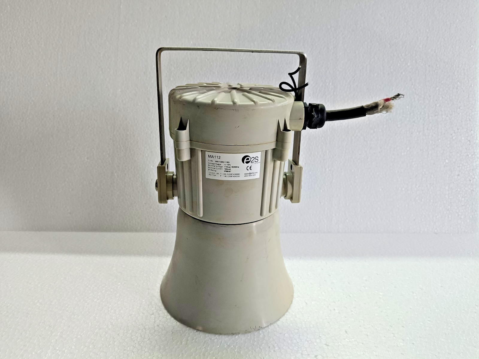 E2S MA112 Alarm Horn Sounder 115Vac 50/60hz