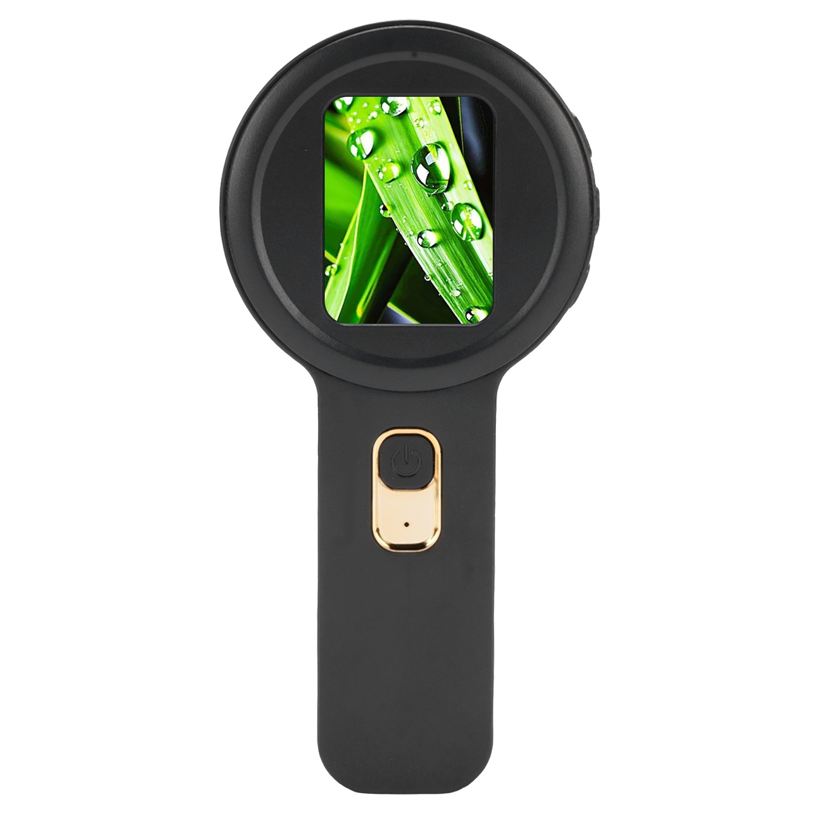 Handheld Digital Microscope 200x Magnification Dual LED Black
