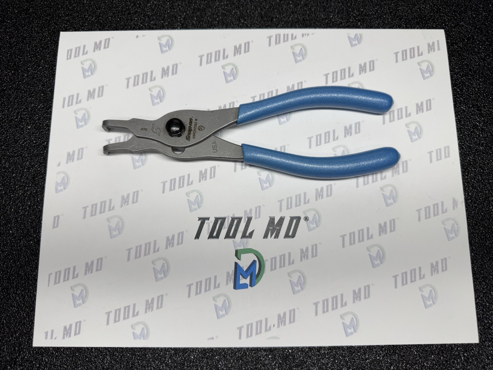 Snap-on Tools USA NEW PEARL BLUE 90° Tip .070 Snap Ring Pliers SRPCR7090