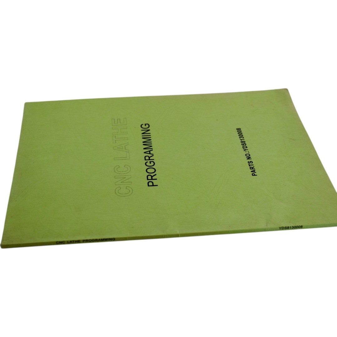 CNC Lathe Programming Parts No. YDS8130008 Manual