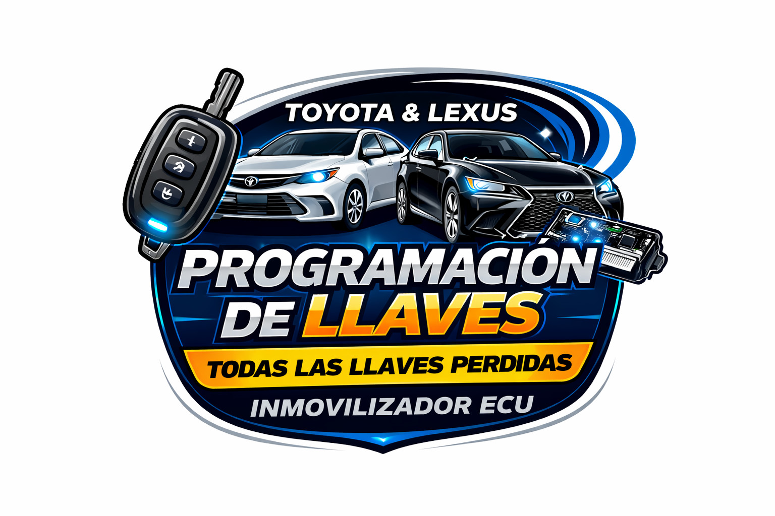 Lexus GX470 01-04 Key Programming All Keys Lost ECU Immobilizer w/ Master Keys