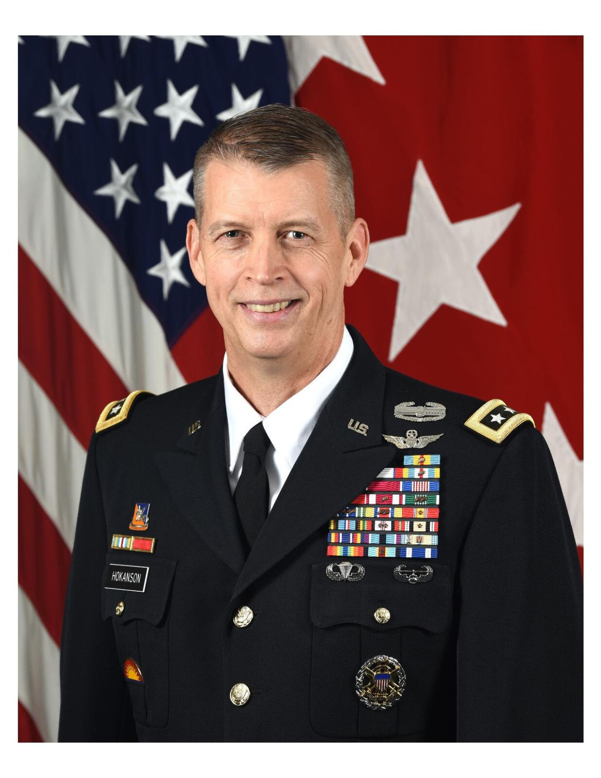 United States Army General Daniel R. Hokanson 8x10 Photo On 8.5" x 11"