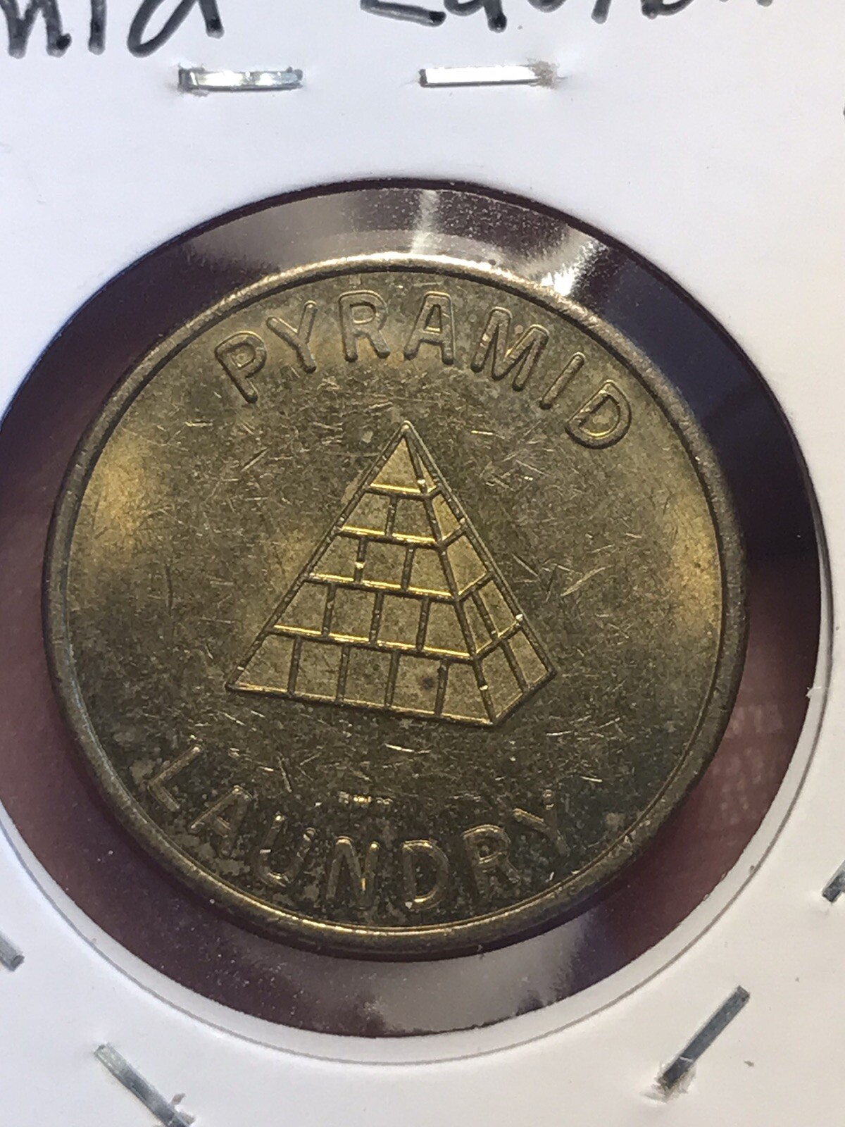 Laundry Token - Pyramid Laundry - Mendham, New Jersey