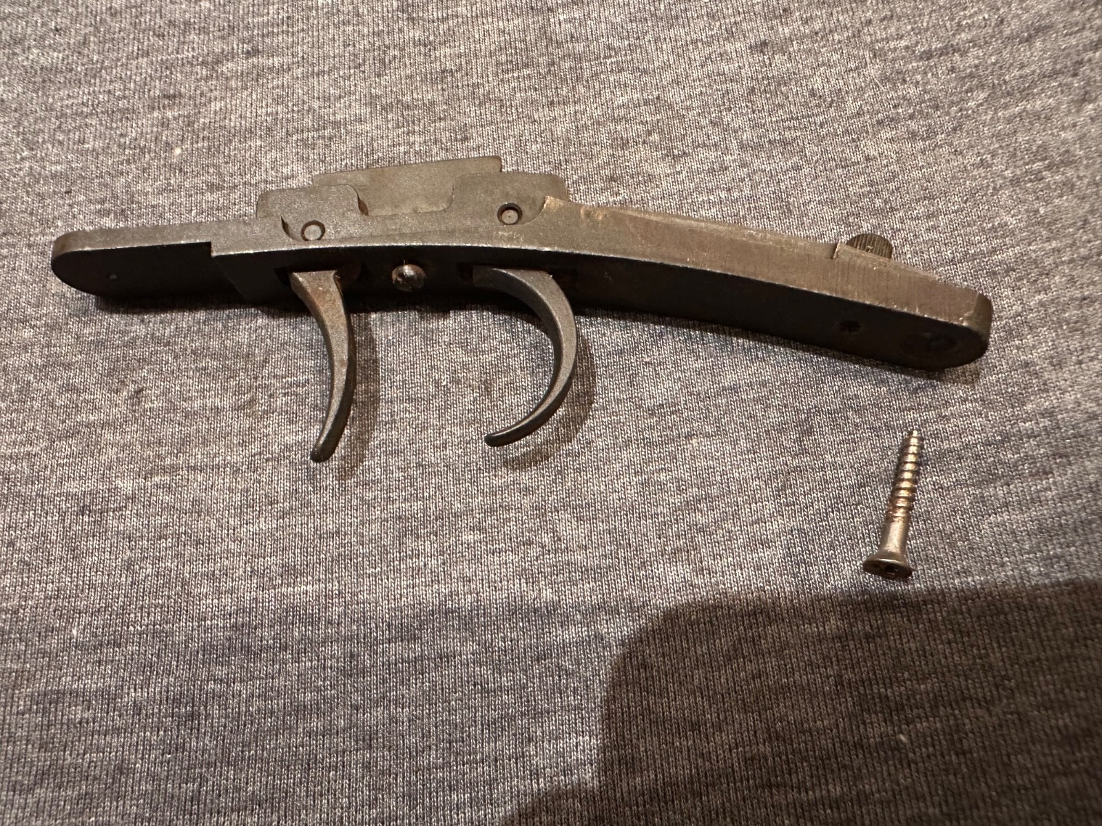 Thompson Center Hawken Muzzleloader Double Set Trigger Assembly