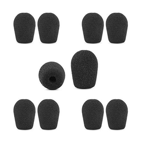 B350-XT Foam Mic Covers Compatible with VXI Blueparrott B250XT B350XT B450XT