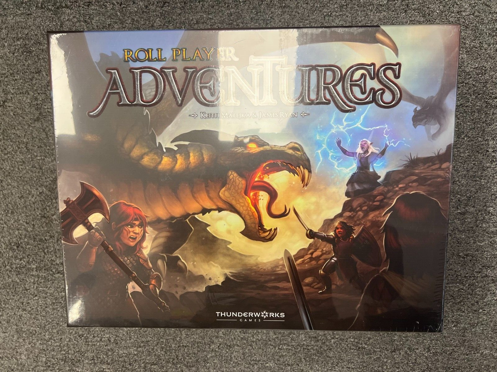 Roll Player Adventures Kickstarter Still Sealed NIB FAST SHIPPING!!! WOW!!!!!!!!
